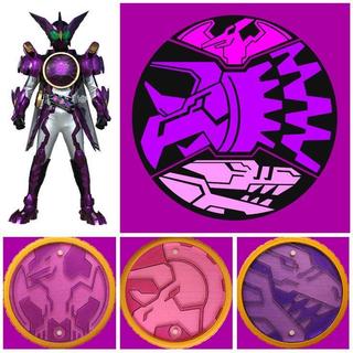 Móc Khóa  Keychain Mica Kamen Rider Putotyra phụ kiện trang trí chibi dễ thương quà tặng