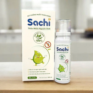 Xịt chống Muỗi thảo dược an toàn Cho Bé SACHI 100ml - Đuổi Muỗi Ngăn Côn Trùng SHC