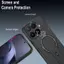 Ốp YJD Cho Xiaomi 17T Pro Skin Feel Frosted Tích Hợp Chân Đế Thu Hút Từ Tính Vỏ Điện Thoại Chống Rơi