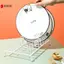 Đĩa Bát Bếp Bằng Sắt Trắng Drainer Ra Để Bàn Để Đồ Kệ Sấy Khay Đứng Cho Bát Đĩa Ras Holders VN