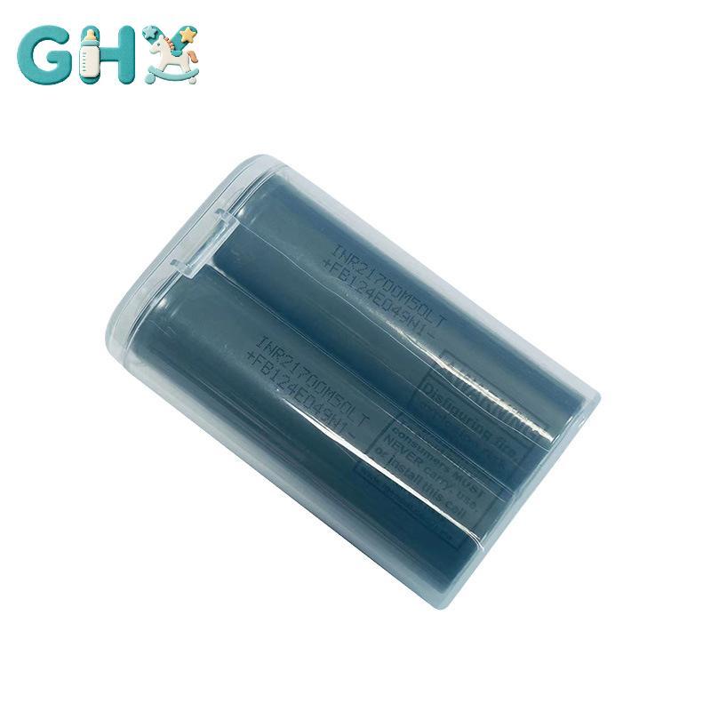 GHX Phần 20700 21700 Nhựa Trong Suốt Hộp Bảo Quản Pin Pp 21700 Hộp Bảo Quản VN
