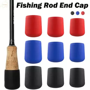 Nắp cuối cần câu AWNGD, Độ đàn hồi mạnh mẽ Nhiều màu cần câu đuôi cắm, Tấm bảo vệ đáy thanh silicon