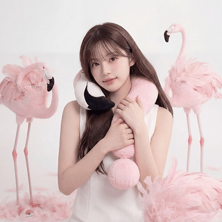 Gối Tựa Đầu Tựa Cổ Hình Dấu "?" HỒNG HẠC Vải Lông Kim Premium, Dùng Cho Thư Giãn, Du Lịch, Decor, Quà Tặng 2u.lifestyle