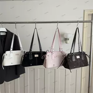 Túi Tote PYCOU, Túi đeo vai có cấu trúc giả da, Dây đeo có khóa kéo đa năng có thể điều chỉnh Dây đeo chân kim loại Túi xách đi chơi hàng ngày