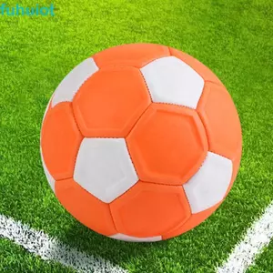 Bóng đá đường cong FUHUIOT, Size 3 / 4 / 5 Đường cong Bóng đá trẻ trung, Trò chơi màu cam giải trí Quà tặng bóng đá Trainin Trận đấu bóng đá Trận đấu ngoài trời