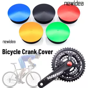 NEWIDEA 2 Chiếc Nắp Quay Chống Bụi Một Rỗng MTB Xe Đạp Có Thể Gập Lại Crankset Cắm Vít
