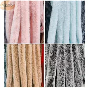 NKSFX Fluffy Trim, Cuff Plush Strip Trang phục sân khấu Băng ruy băng lông thú giả, Quần áo trẻ em Placket DIY Trang phục may thủ công Áo len 1M Trang trí sọc lông thú nhân tạo