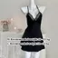 PychoU Váy Ngủ Satin Nữ, Váy Ngủ Ren Mùa Hè Hóa Học, Thời Trang Mỏng Gợi Cảm Thoải Mái Trượt Đồ Ngủ Đồ Lót Đảng