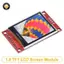 {TB & Bag} Mô-đun LCD TFT 1,8 Inch Mô-đun màn hình LCD ST7735 SPI Serial 51 Trình điều khiển 4 Trình điều khiển IO Độ phân giải TFT 128 * 160 Dành cho.