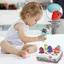 MJnmc Montessori Giáo Dục Kéo Cá Củ Cải Trò Chơi Bằng Gỗ Đồ Chơi Cho Trẻ Tập Đi Rèn Luyện Kỹ Năng Vận Động Tốt Nhà Mầm Non Quà Tặng Mới