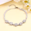 Mô phỏng Phát sóng trực tiếp Kim cương Cảm giác trang trí Full Nữ Tính khí Seal Thiết kế thời trang Niche Hand Princess Tourmaline