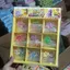 QEARY Squishy Crystal Bun, Bánh bao Mini dễ thương có thể bóp được Squishy, Móc khóa đồ chơi Prank Hình thức ăn Pinch Fidget Đồ chơi cảm giác Đồ chơi trẻ em