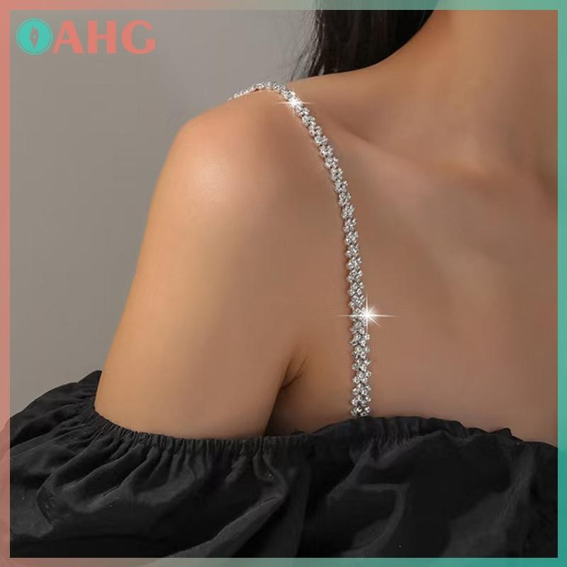 Dây áo ngực pha lê với kim loại chống trơn trượt, thoáng mát và gợi cảm - BSS