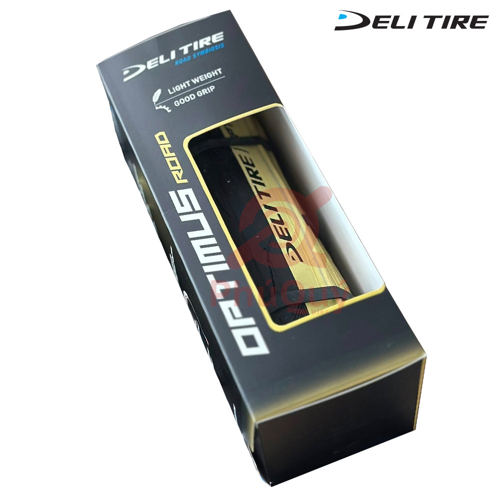 Vỏ Deli GẤP OPTIMUS 700x25c Có Chống Đinh