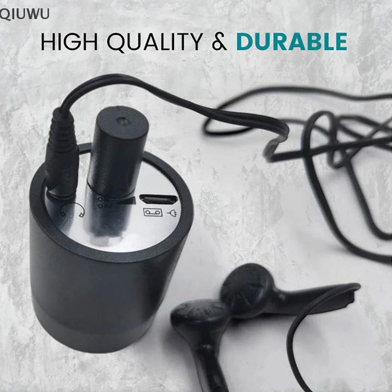 Máy dò rò rỉ nước QIUWU Bộ thu âm thanh đa chức năng Thích hợp để phát hiện rò rỉ của các ống xây dựng khác nhau.