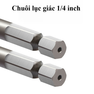 Mũi Khoan Taro Thép Gió HSS - Bộ 6 Mũi Từ M3 tới M10, Mạ Titan Chống Mài Mòn, Độ Cứng Cao, Bền