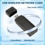 AR9271 Bộ chuyển đổi WiFi USB không dây 2.4G / 150Mbps cho Linux,,, PC, Laptop Tăng cường mạng tích hợp Ăng-ten