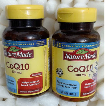 [Date 2028]Viên uống hỗ trợ tim mạch CoQ10 Nature Made_Shopsongvy