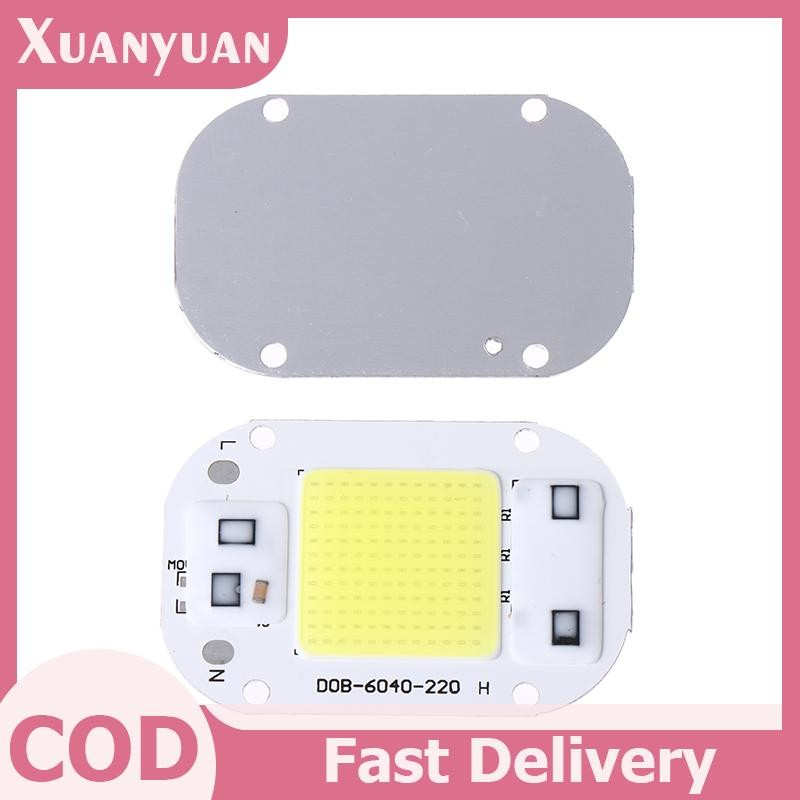 XUAN LED chip 20W 30W 50W AC 220V hạt đèn COB thông minh Đèn LED không có trình điều khiển DIY Lampada chip ngoài trời đèn pha đèn pha VN