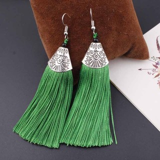 Bông Tai Nữ Phong Cách Mùa Hè với Tua Rua và Thiết Kế Xếp Chồng Dangle