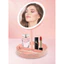 Gương Trang Điểm Để Bàn Có Đèn LED Xoay 360° Kèm Khay Đựng Đa Năng – Gương Makeup Siêu Sáng GADI