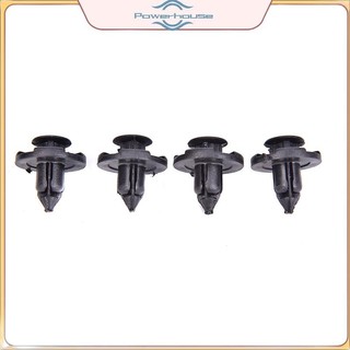 POWER 100 Chiếc 8 Mm Nhựa Đinh Tán Chốt Bùn Vạt Cản Đẩy Kẹp Cho.