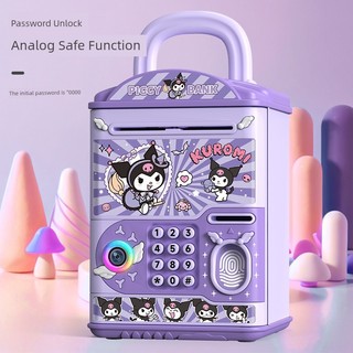 Kuromi Piggy Bank 2025 Phong Cách Mới Bé Trai Bé Gái Trẻ Em Chỉ Có Thể Nhập Tiết Kiệm Khóa Mật Khẩu An Toàn