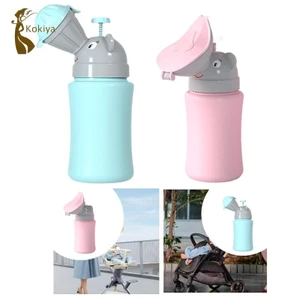 Cốc Tiểu Khẩn Cấp Pee Chai Chống Rò Rỉ Di Động Tiện Lợi Cho Trẻ Em Bô Pee Vệ Sinh Bô Cho Ô Tô Dã Ngoại Trong Nhà Đi Bộ Đường Dài Cắm Trại