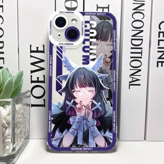 Genshin Impact Columbina Lauma Shell Cho VIVO V50 40 Lite Y03 Y28S Y04 Y29 Y29S Y20 Y12A Y11S Y12A Y11 Y12 Y15 Y17 Y15S Y15A Y19S Vỏ Điện Thoại Silicon Mềm Dễ Thương