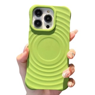 Ốp điện thoại họa tiết vòng màu trơn mới Thích hợp cho iPhone15ProMax đến 11 Vỏ bảo vệ chống sốc bốn góc Hàng hóa giao ngay