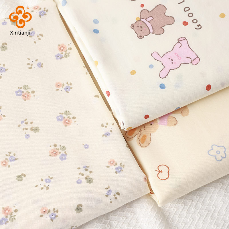 Vải Twill Cotton 100%, 235x50cm - Thích Hợp May Chăn Ga Gối và Váy - Mã TJ10546