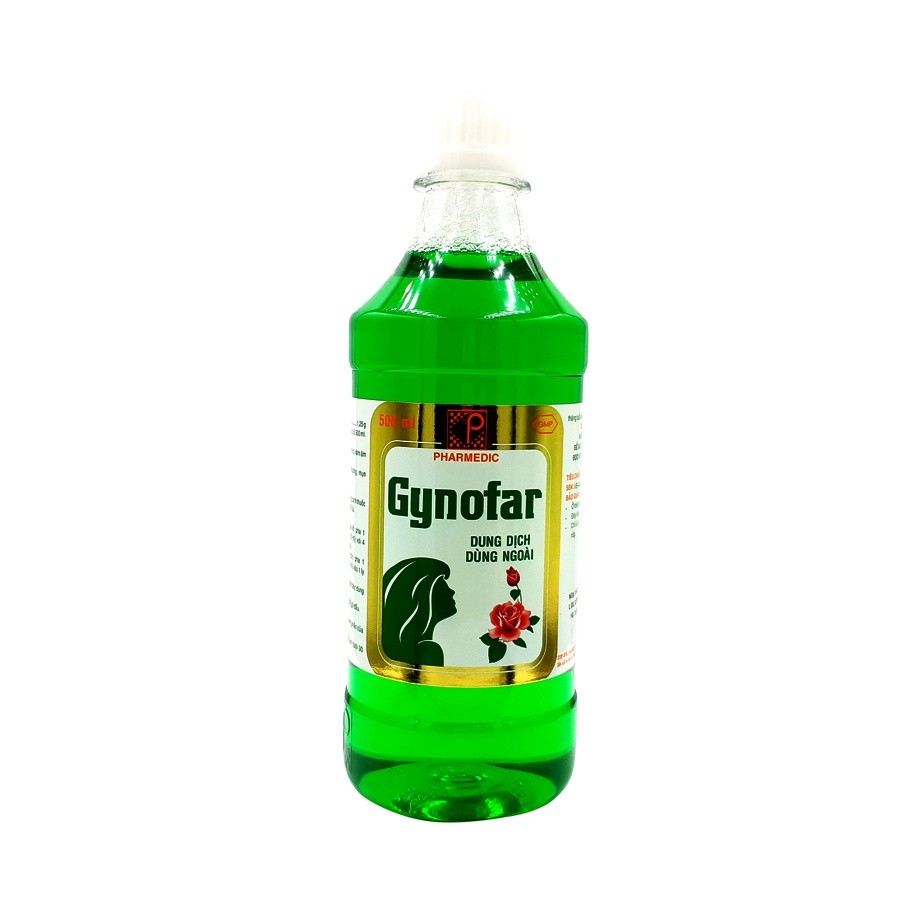 Dung dịch Gynofar giúp vệ sinh phụ nữ, sát trùng vết thương, mụn, rôm sảy, chống gàu, Viêm Da, Ngứa | BigBuy360 - bigbuy360.vn