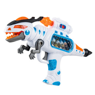 Súng Đồ Chơi T-Rex Khủng Long – Hiệu Ứng Âm Thanh, Ánh Sáng, Rung & Móng Vuốt Xoay