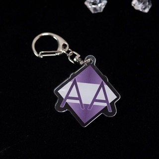 Arcaea KeyChain Men Anime Alienstage Acrylic Car Cosplay Japan Key Ring Pendant Party Phone Charm Kids Friends Gift