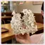 JRP Boho Beach Hoa Acrylic Vuốt Tóc Màu Trơn Kẹp Cho Kỳ Nghỉ Phong Cách JRP