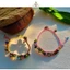 Tay Dệt Phong Cách Dân Tộc Thái Lan Dây Sáp Đồng Chuông Vòng Tay Bohemian Phong Cách Kỳ Nghỉ Vòng Tay Kỳ Lạ Phong Cách Nữ