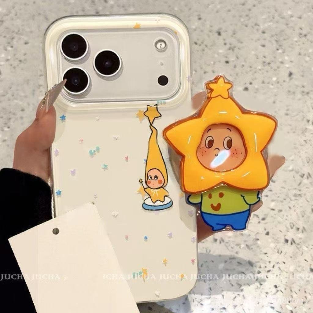 Ốp Điện Thoại Thích Hợp Cho iPhone 7 8 X XS XR XSMAX 11 12 13 14 15 16 17 Pro max Plus Air Fairy Stick Starman Vỏ Bảo Vệ Chống Sốc Bao Gồm Tất Cả S7CL