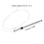 Cột ăng-ten vô tuyến tự động FANIELLAPOWELL, thép không gỉ 8633732200 AM / FM Power Aerial, Không cần sửa đổi Ăng-ten vít gắn vít bạc cho Toyota MR2