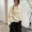 Hàn Quốc Dongdaemun Thiết Kế Phong Cách Mới Niche Thời Trang Phù Hợp Với Thiết Kế Ôm Hơn Dài Tay Dệt Kim