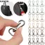 KANGN 5 Chiếc Tôm Hùm Khóa Phần Cứng DIY Móc Khóa Kim Loại Cổ Carabiner Snap