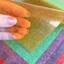 Vải Vinyl Thạch PVC PYCOU, Vải Vinyl Trong Suốt Linh Hoạt Chống Thấm Nước, Lấp Lánh 20x120CM Thủ Công Handmade Vỏ Điện Thoại Da Tổng Hợp Giả