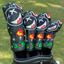 Vỏ câu lạc bộ Golf mới No. 1 Vỏ Gỗ Đen Trắng Đầu Golf
