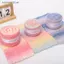 SRVN Gradient Nhiều màu sắc Mohair Sợi cầu vồng nhiều màu 165 mét Sợi mềm dệt tay để đan len móc Jaet.