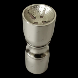 PYCOU Cue Tip Shaper, Nhôm Bạc Snooker Tip Pricker, Cầm Tay Hình Trụ Thân Đa Chức Năng Kết Cấu Đầu Bi-a Công Cụ Sửa Chữa Bể Cue Care