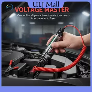 Máy kiểm tra điện áp ô tô di động ULJ 5V-110V có màn hình kỹ thuật số để chẩn đoán Qui mạch ô tô.