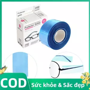 Trong Kho 200Pcs Dùng Một Lần Bao Gồm Kính Chân Khung Túi Nhuộm Màu Bảo Vệ Tóc Cá Tuyết
