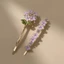 MAUROPOLI Ánh Sáng Sang Trọng Cao Cấp Wisteria Hoa Kẹp Tóc Nữ Tinh Tế Ngọt Nổ Tóc Gãy Bên Mỏ Vịt Kẹp Tóc Tươi Mũ Đội Đầu