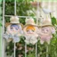 PS1 Dễ Thương Hợp Thời Trang Đồ Chơi Vinyl Plushie Mù Hộp Phong Cách Kỳ Nghỉ Mũ Rơm Túi Búp Bê Charm SP1