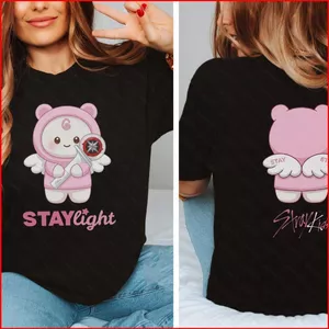 BH2 Stray Kids SKZOO 6th Gen KPOP Fan Gift 110cm-6xl Áo thun ngắn tay hàng đầu HB2
