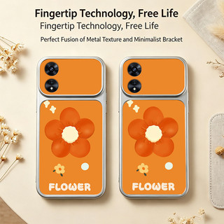 Ốp Lưng Cho OPPO Reno 8t a18 a38 4g a78 a58 a98 8t a60 a17 a17k 5G Vỏ Điện Thoại Vỏ Mềm Chống Sốc Thiết Kế Mới Thẩm Mỹ Dễ Thương Hoạt Hình Hoa Cam Cho Nam DSCSHD3